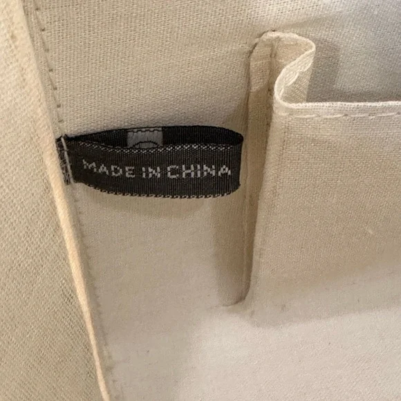 🌟HP🌟VTG 1970s-80s White Vinyl Structured Bag with Acrylic Tortoise Handle Chain - Picture 9 of 16